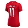 Camiseta de fútbol Liverpool 2023-24 M.Salah 11 Primera Equipación - Mujer